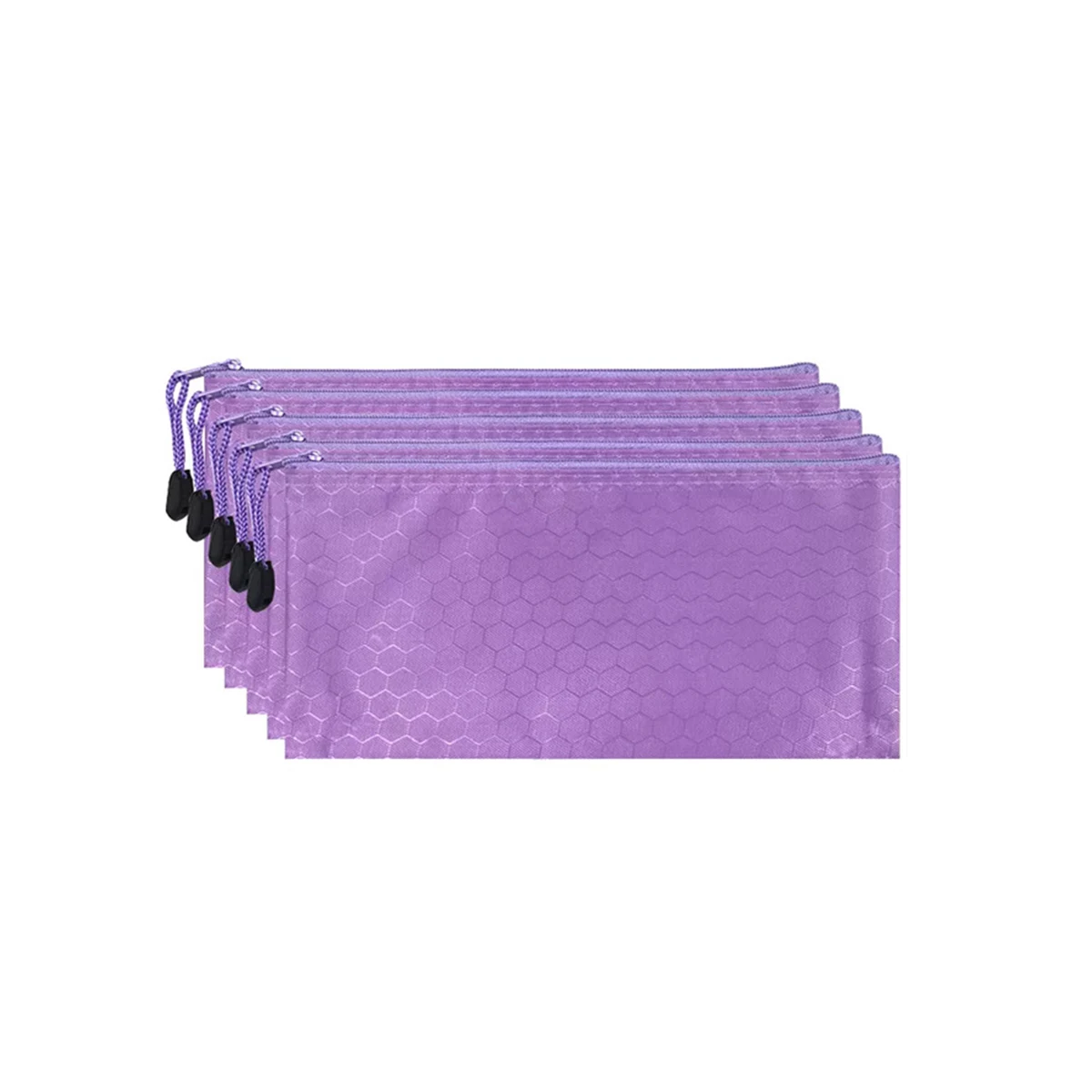 Waterproof Oxford Zipper Pencil Case Football Pattern 1
