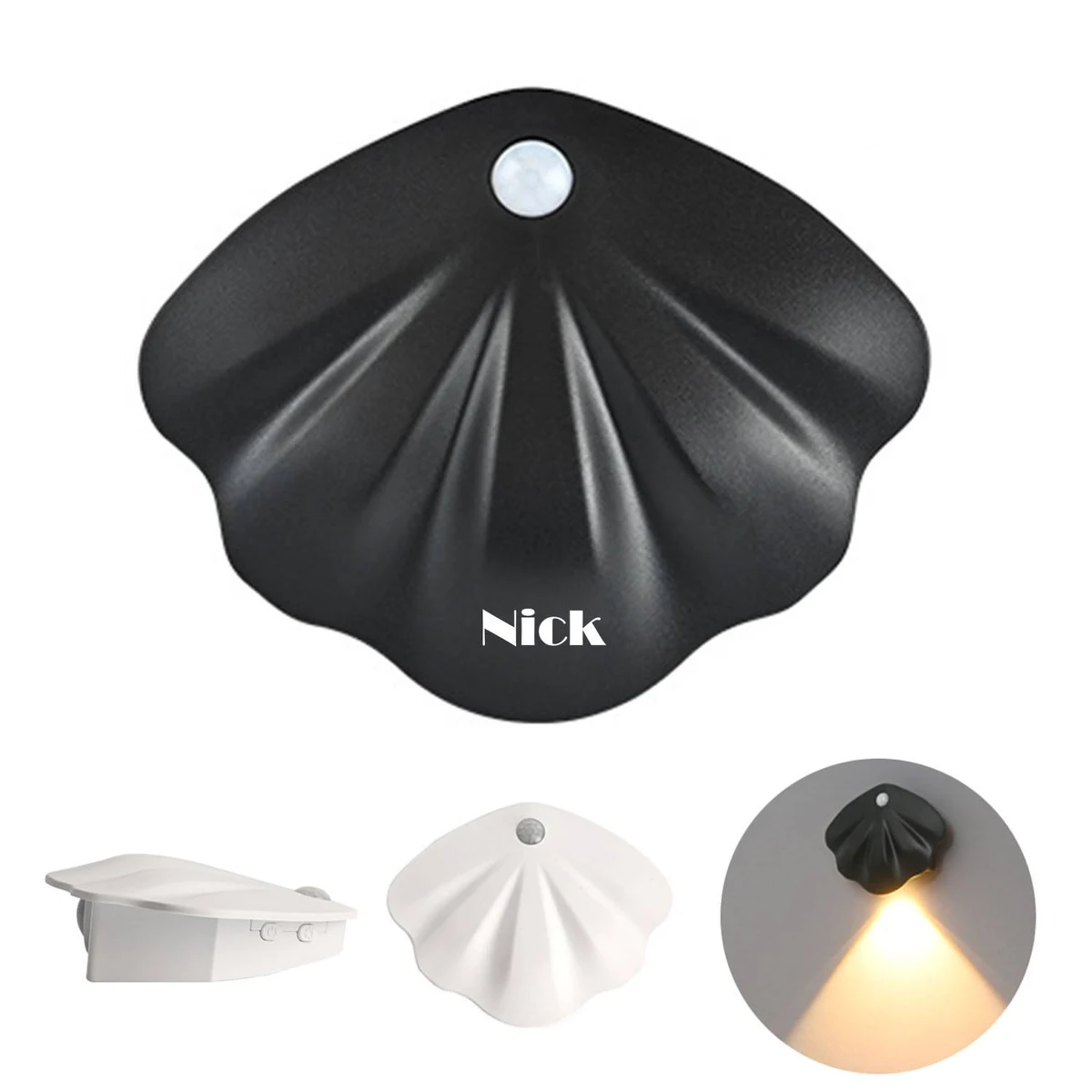 Magnetic Intelligent LED Wall Light Sconce Body Sensor 1
