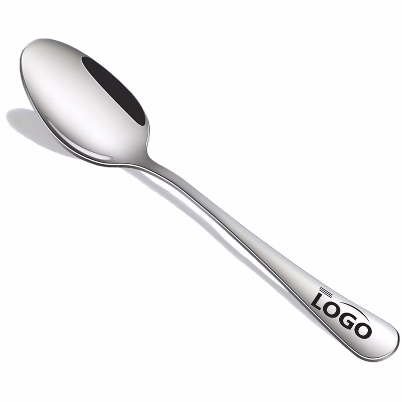 8 Inch Food Grade 304 Stainless Steel Spoon