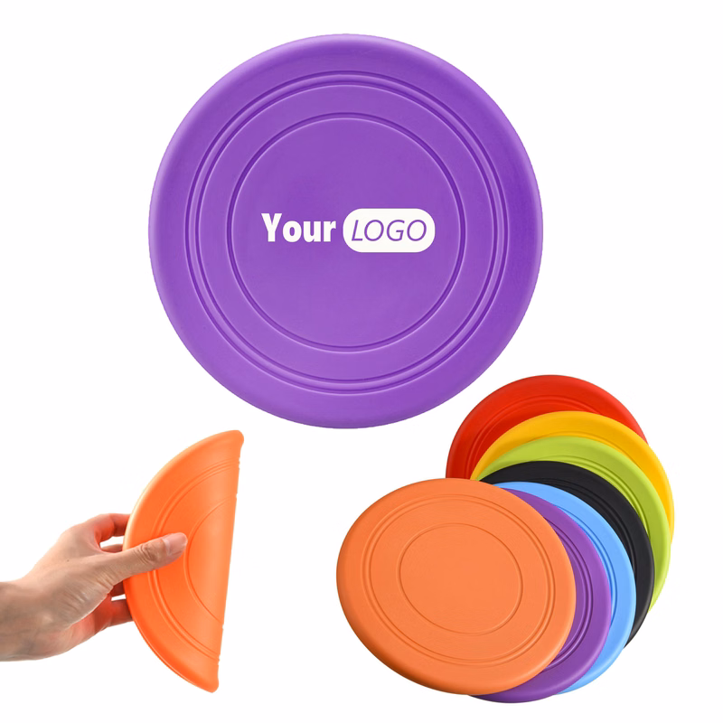 Portable Soft TPR Dog Flying Disc For Outdoor Training