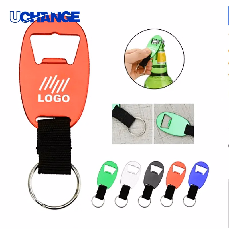 Egg-Shaped Bottle Opener Keychain Compact Design for Daily Carry
