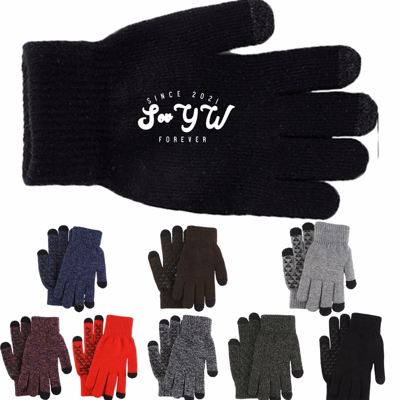 Touch Screen Knitted Warm Gloves MOQ 100