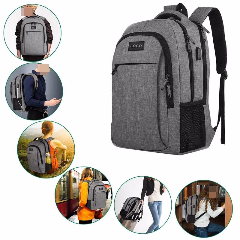 Durable Laptops Backpack With Usb Charging Port