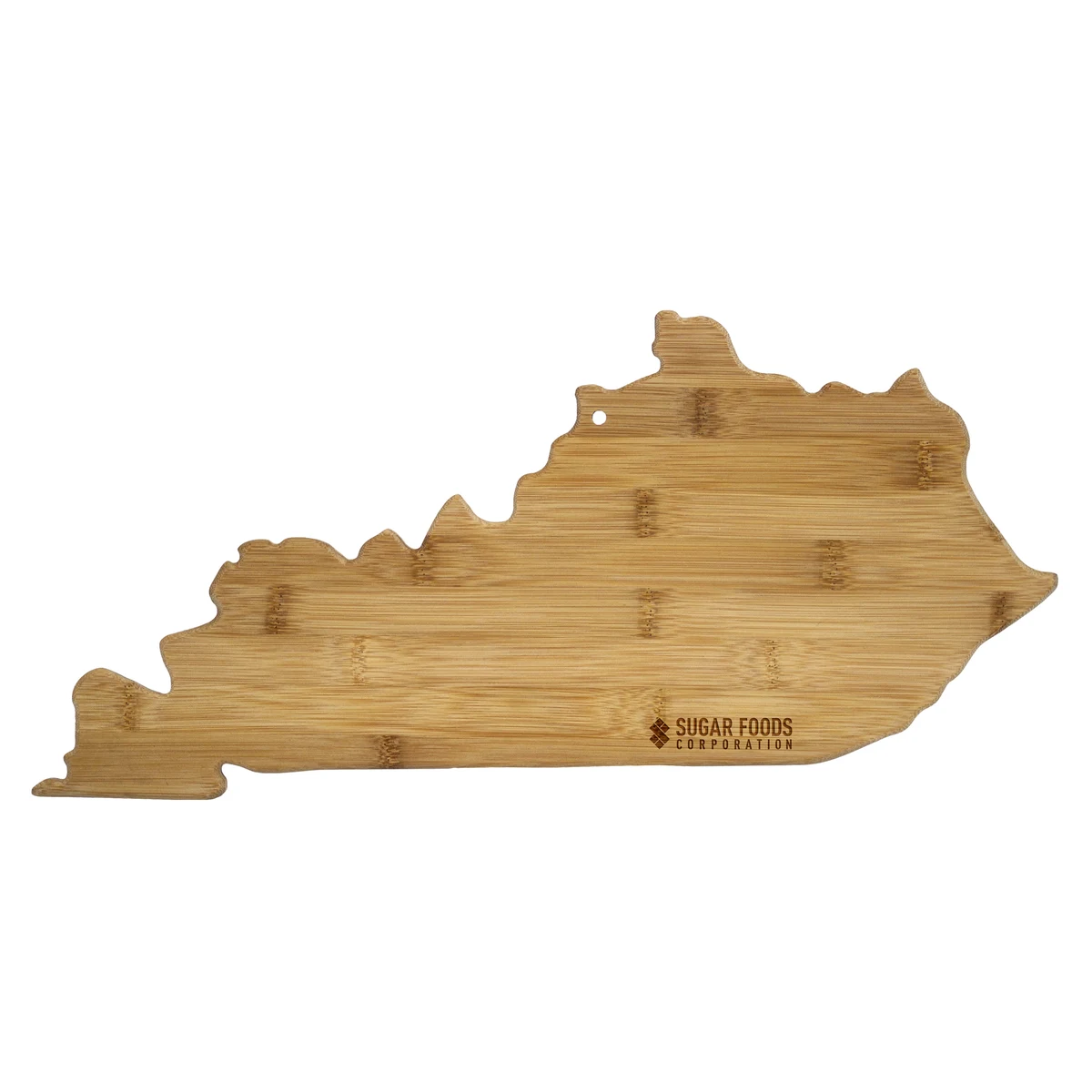 Kentucky State Shaped Bamboo Serving and Cutting Board 1