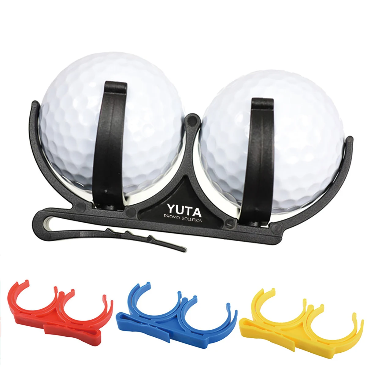 Portable Rotating Folding Golf Ball Holder 1