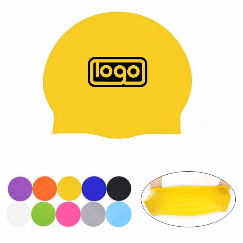 Soft Silicone Swimming Caps For Adult