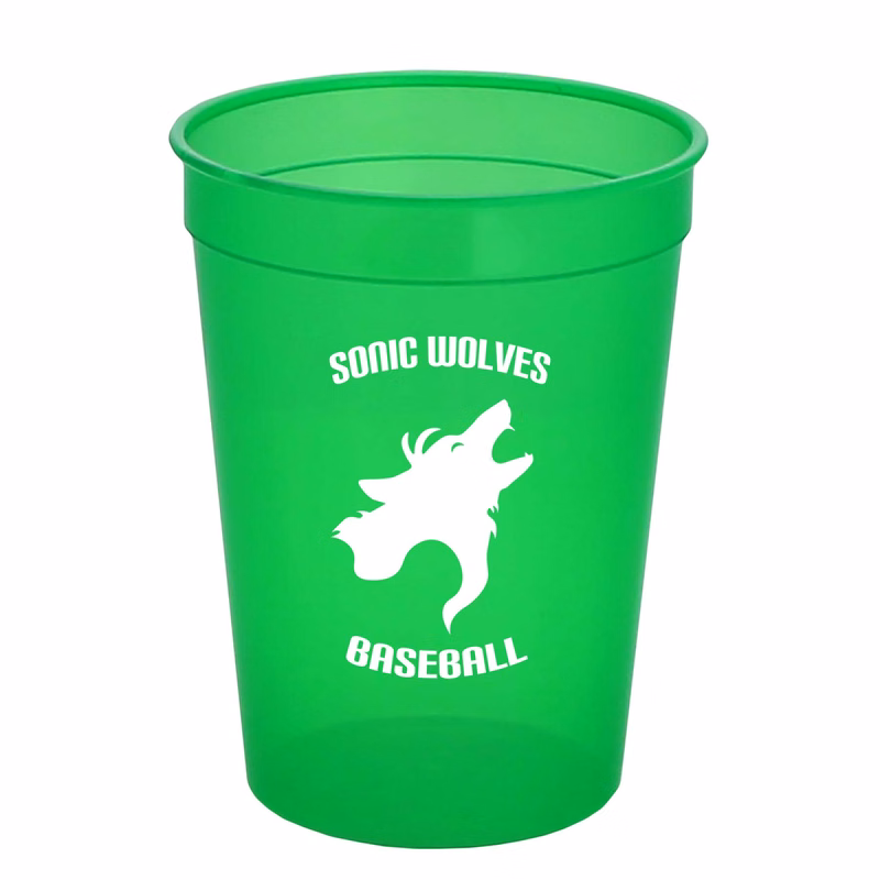 Cups-On-The-Go 12 oz. Translucent Stadium Cup