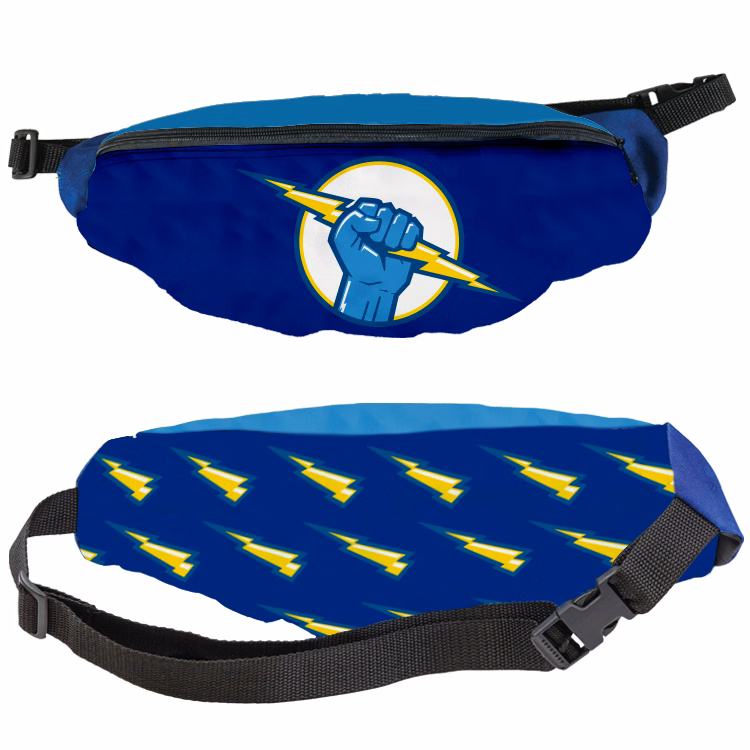 Wide Full Color Front And Back Fanny Pack