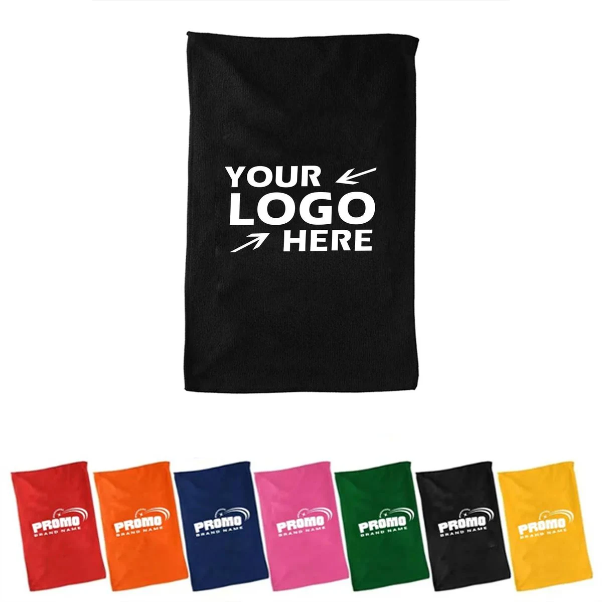 Premium 11" x 18" Microfiber Rally Sports Towel 1
