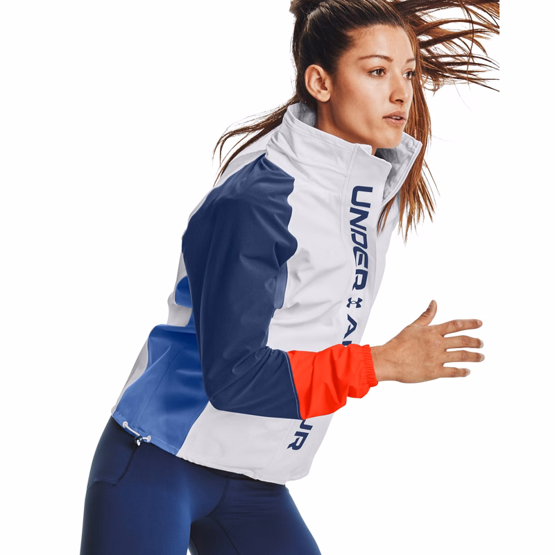 UA RUSH Woven Colorblock Women's Full-Zip