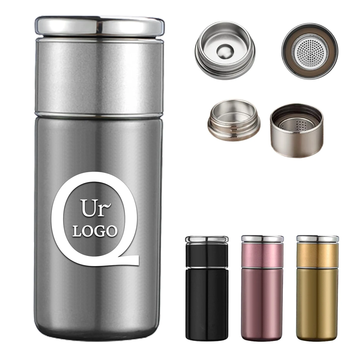 15.2Oz Stainless Steel Vacuum Bottle 1