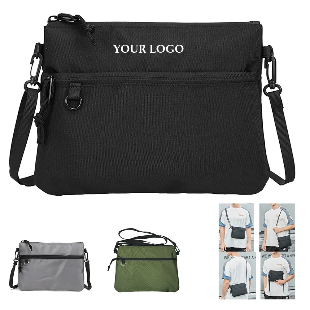 Slim Boy Girls Side Phone Pouch Mens Small Shoulder Crossbody Bag 1