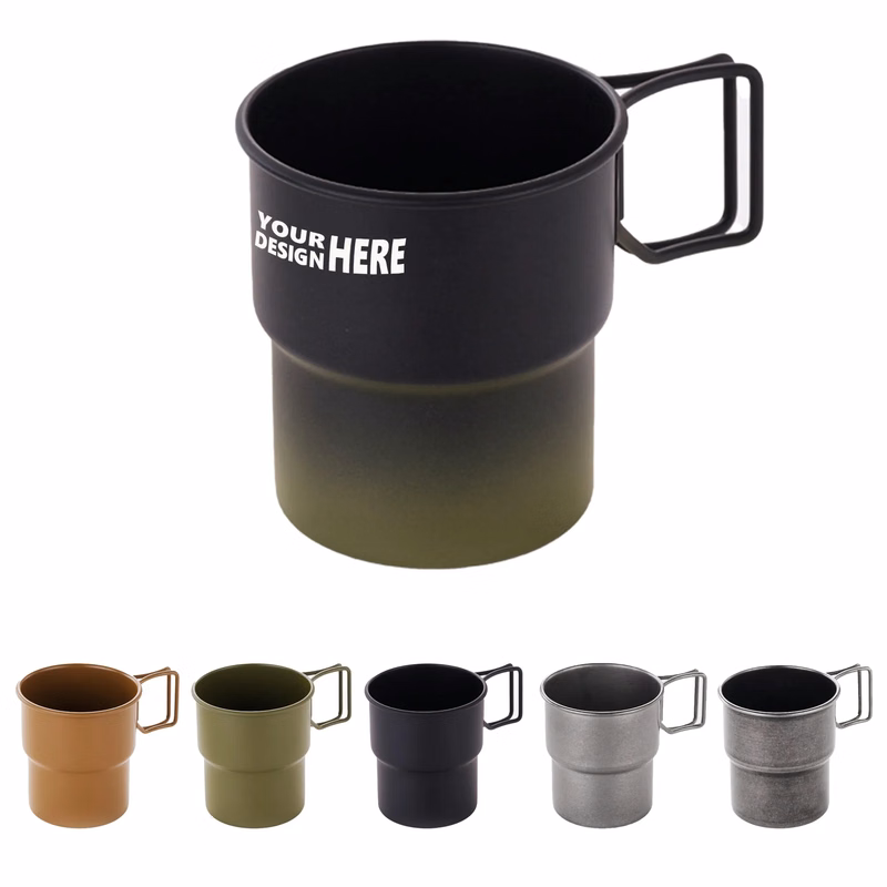 Portable Stainless Steel Camping Cup -10 oz