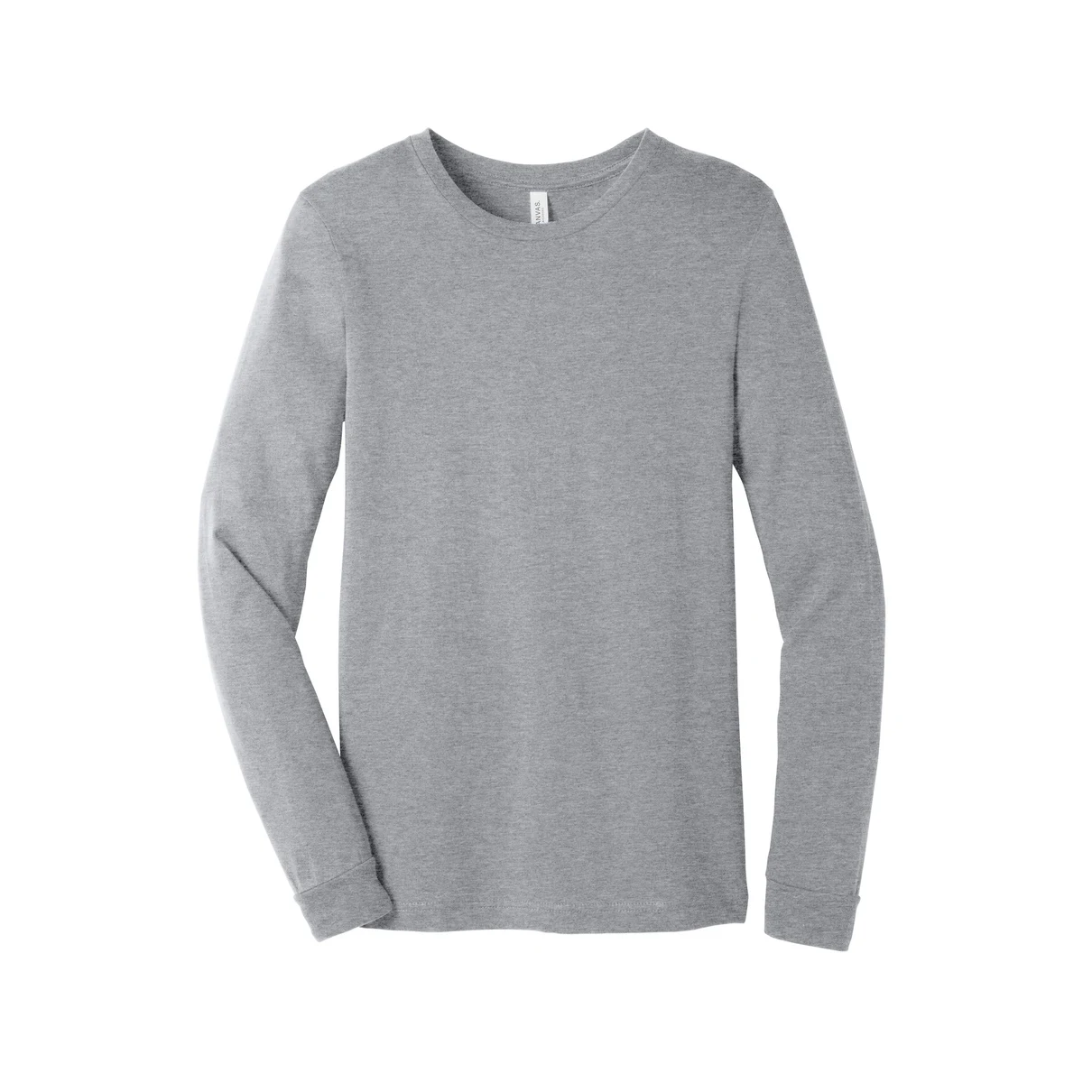 BELLA+CANVAS® Unisex Heather CVC Long Sleeve Tee 1
