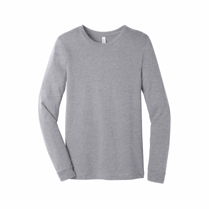 BELLA+CANVAS® Unisex Heather CVC Long Sleeve Tee