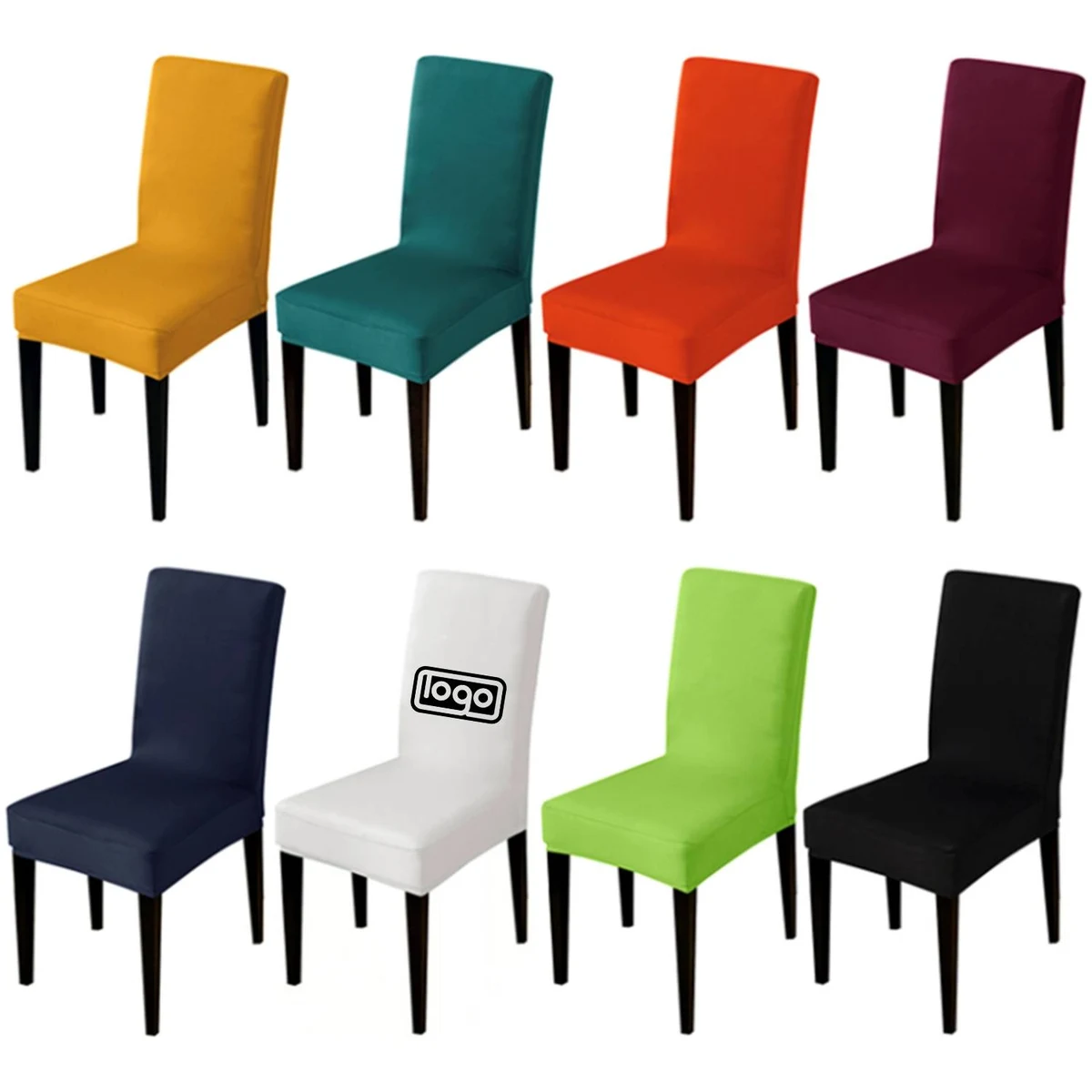 Polyester Chair Covers For Dining Room Party 1