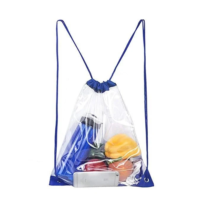Drawstring Backpack Clear Stadium String Bag 1