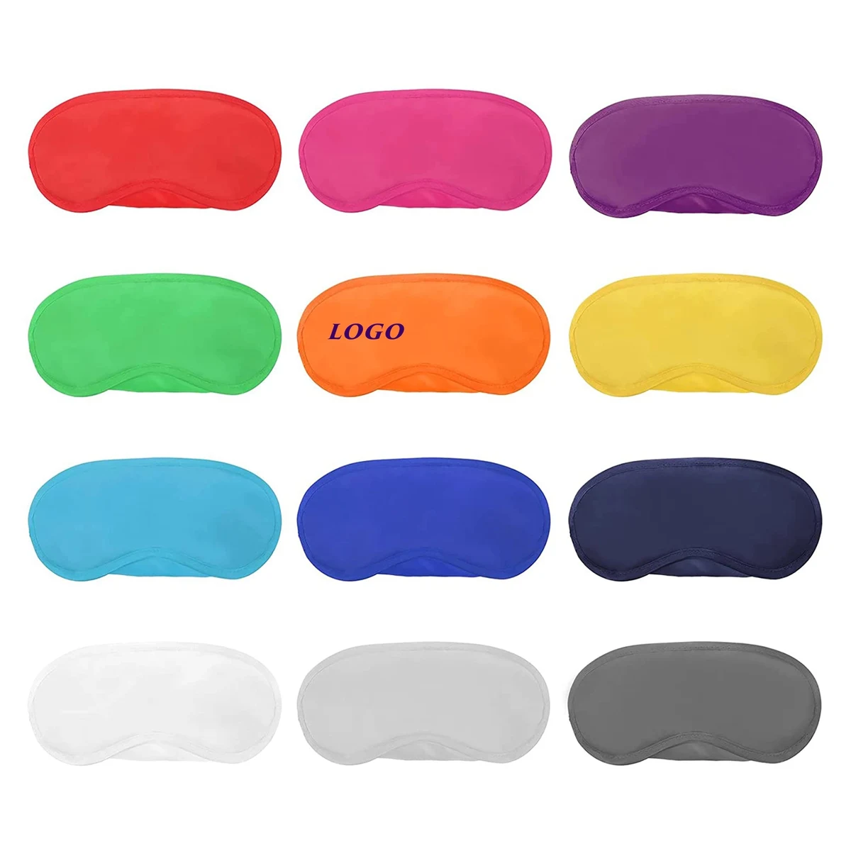 Multicolor Eye Mask MOQ 50PCS 1
