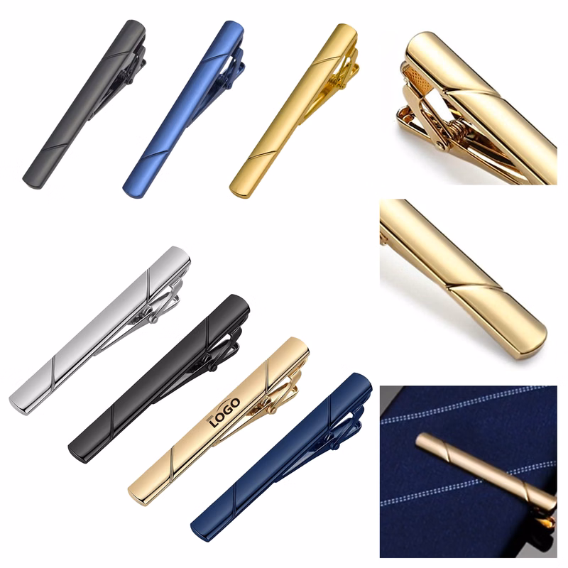 Versatile Tie Bar Set in Four Stylish Colors