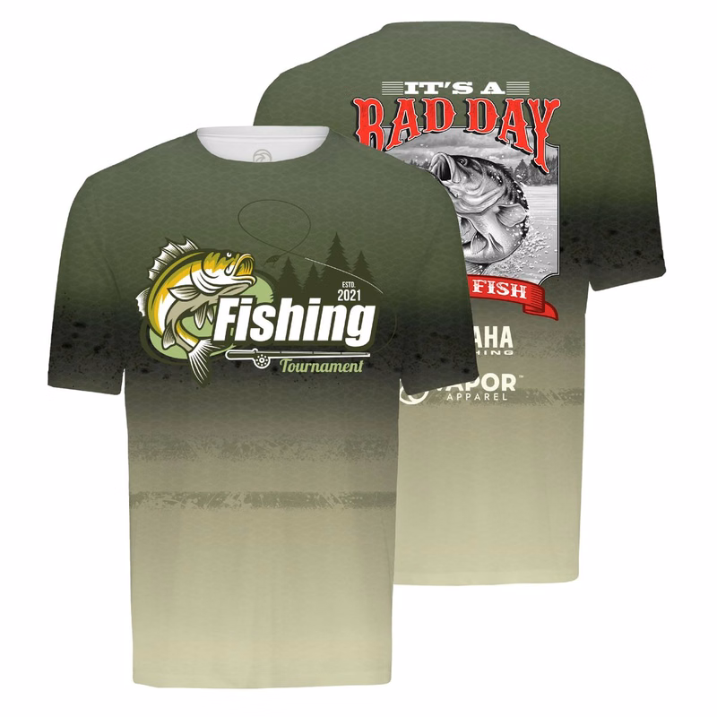 Vapor Apparel Full Sublimation Men's Lightweight Short Sleeve T-Shirt