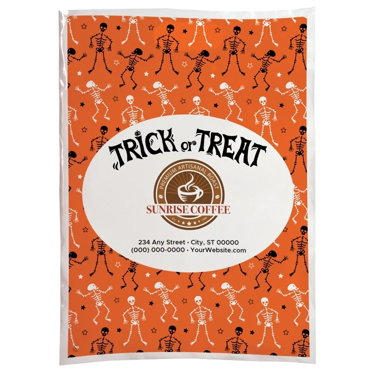 Halloween Scatter Design 2 Plastic Bag (13" x 18") 1