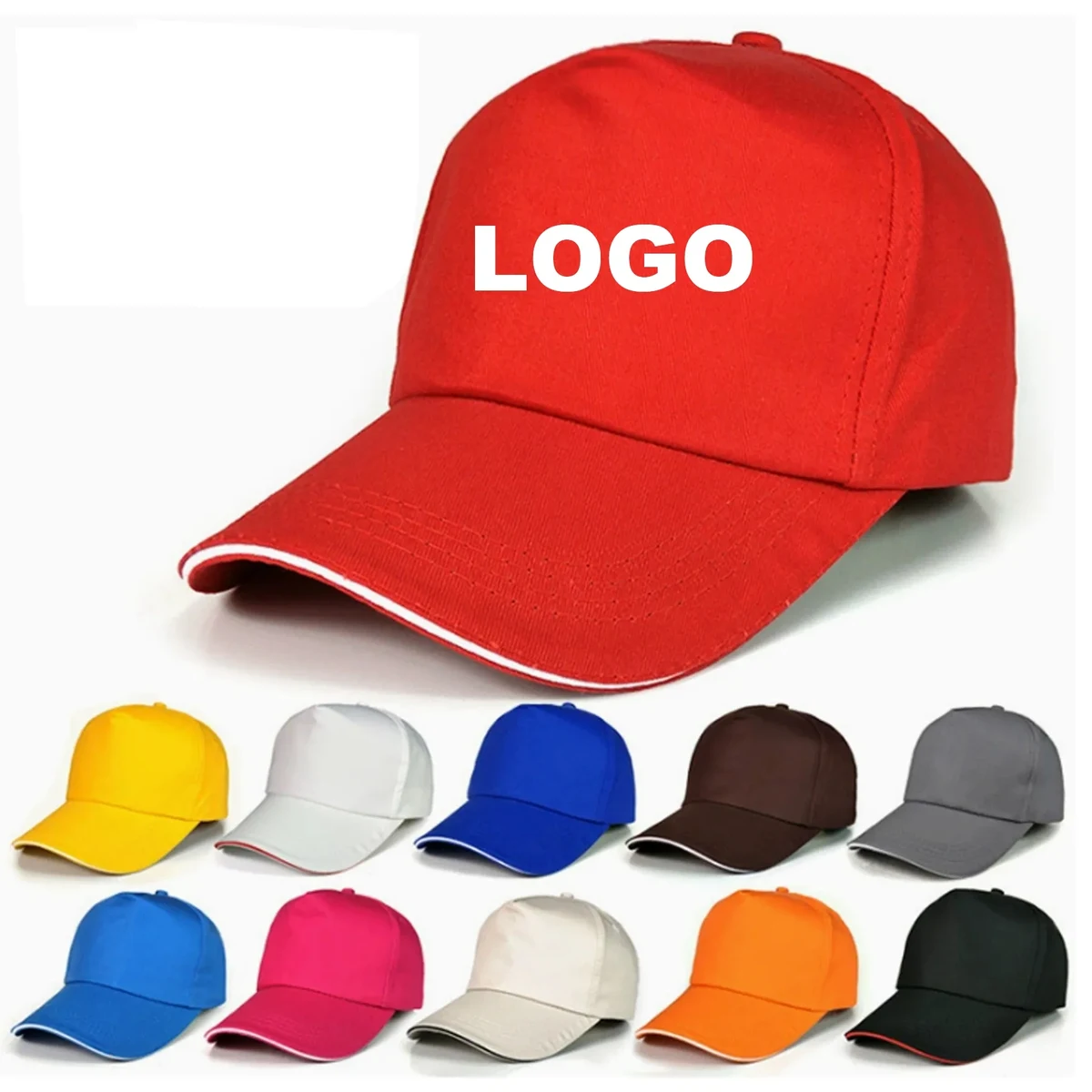 Custom 5 Panel Cotton Advertising Cap 1