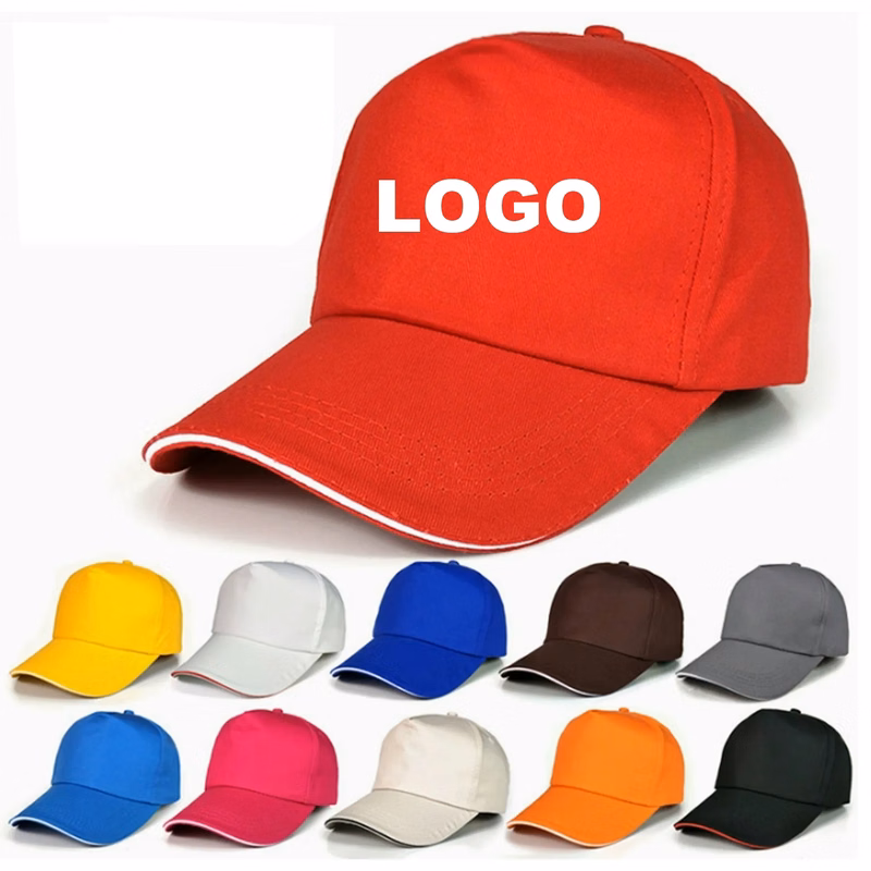 Custom 5 Panel Cotton Advertising Cap