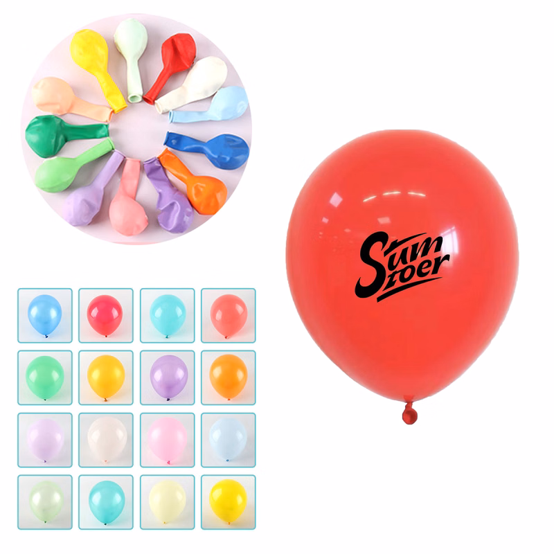 12" Latex Ballon MOQ 50