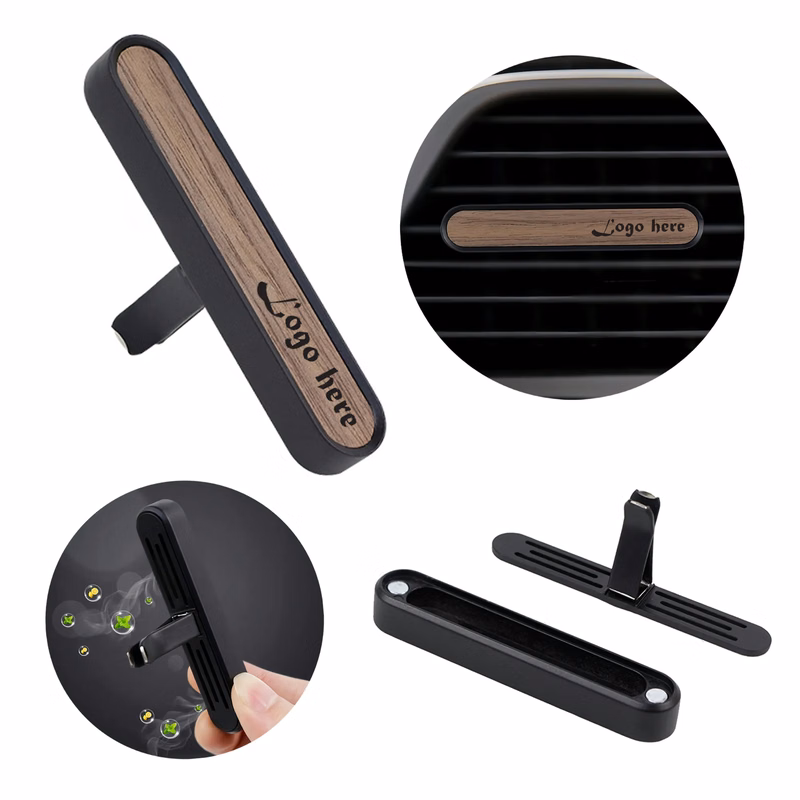 Car Air Fresheners Scents Diffuser Vent Clips Wood Premium