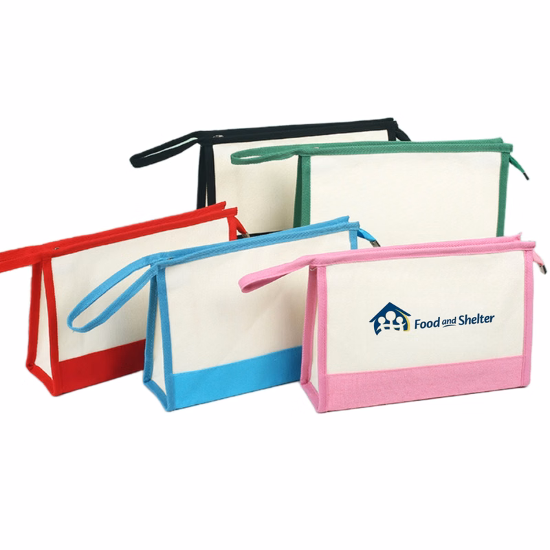 Two Tone Canval Pencil Case