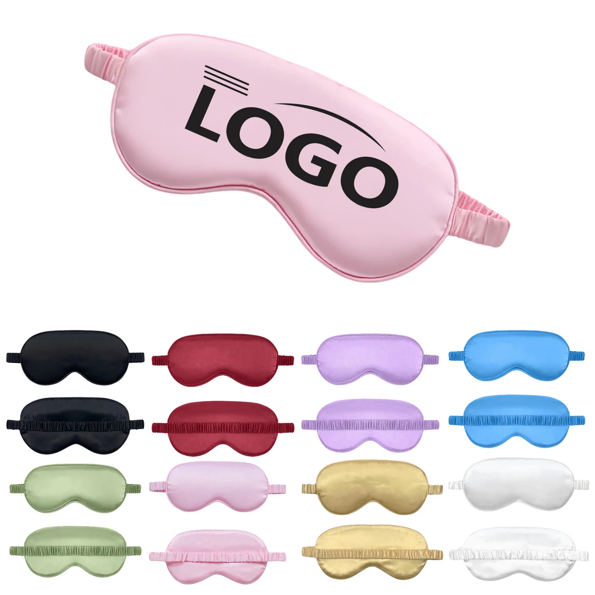 Imitation Silk Sleep Mask 1