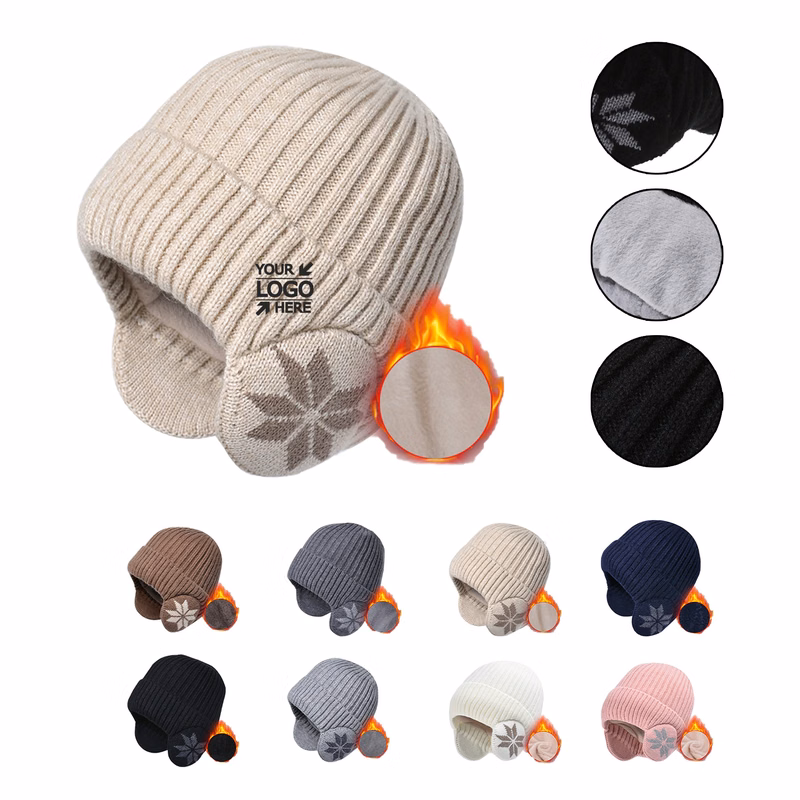 Earmuff Knitted Beanie