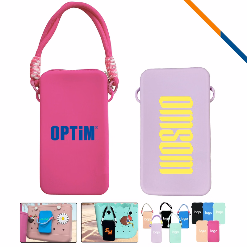 Octavia Holey Beach Tote Silicone Zipper Phone Pouch