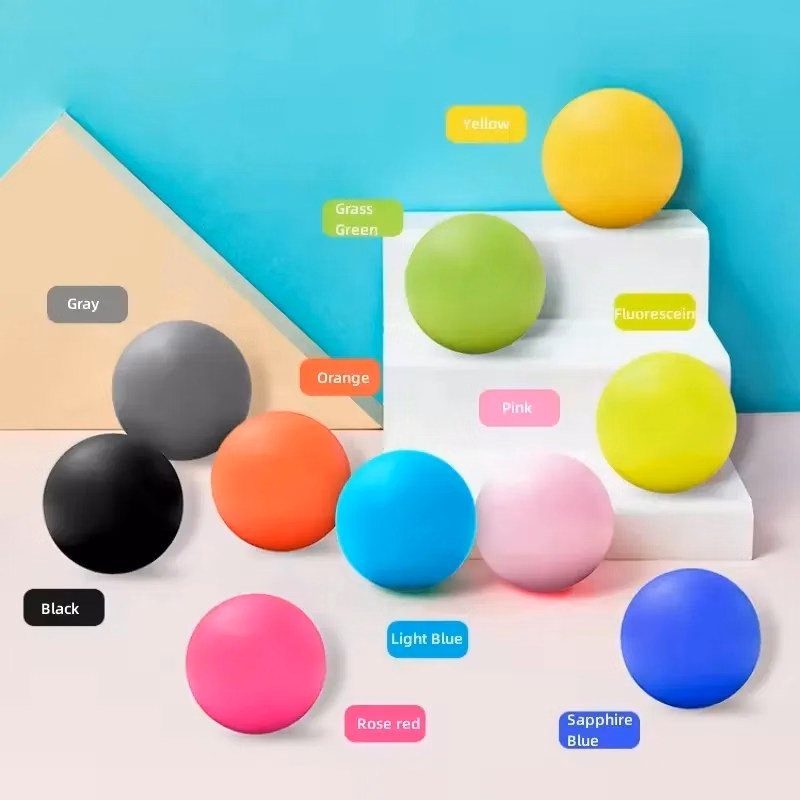 Silicone Rubber Physical Massage Therapy Ball