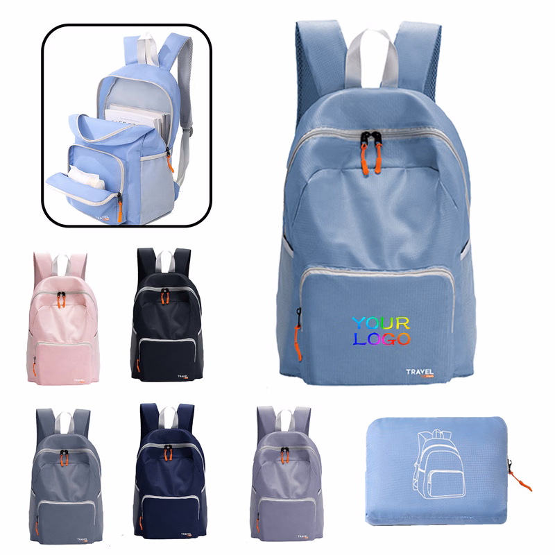 MOQ 20 PCS Foldable Travel Backpack