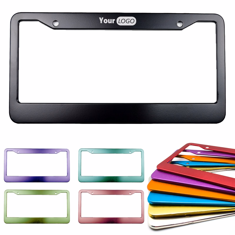 Aluminum Colorful Personalized Plate Frame