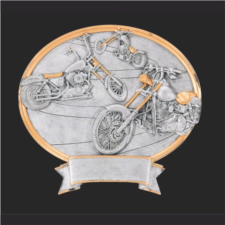 8" Chopper Legend Plate