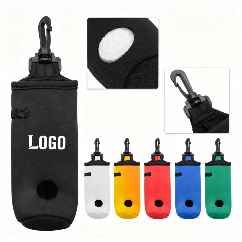 Rotating Carabiner Clip Golf Pouch