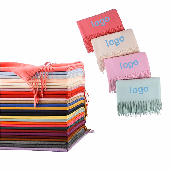 Soft Long Scarf W/ Fringe