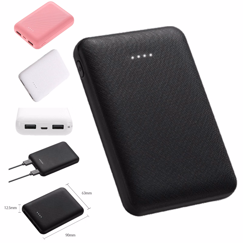 Portable Power Bank With A USB Cable