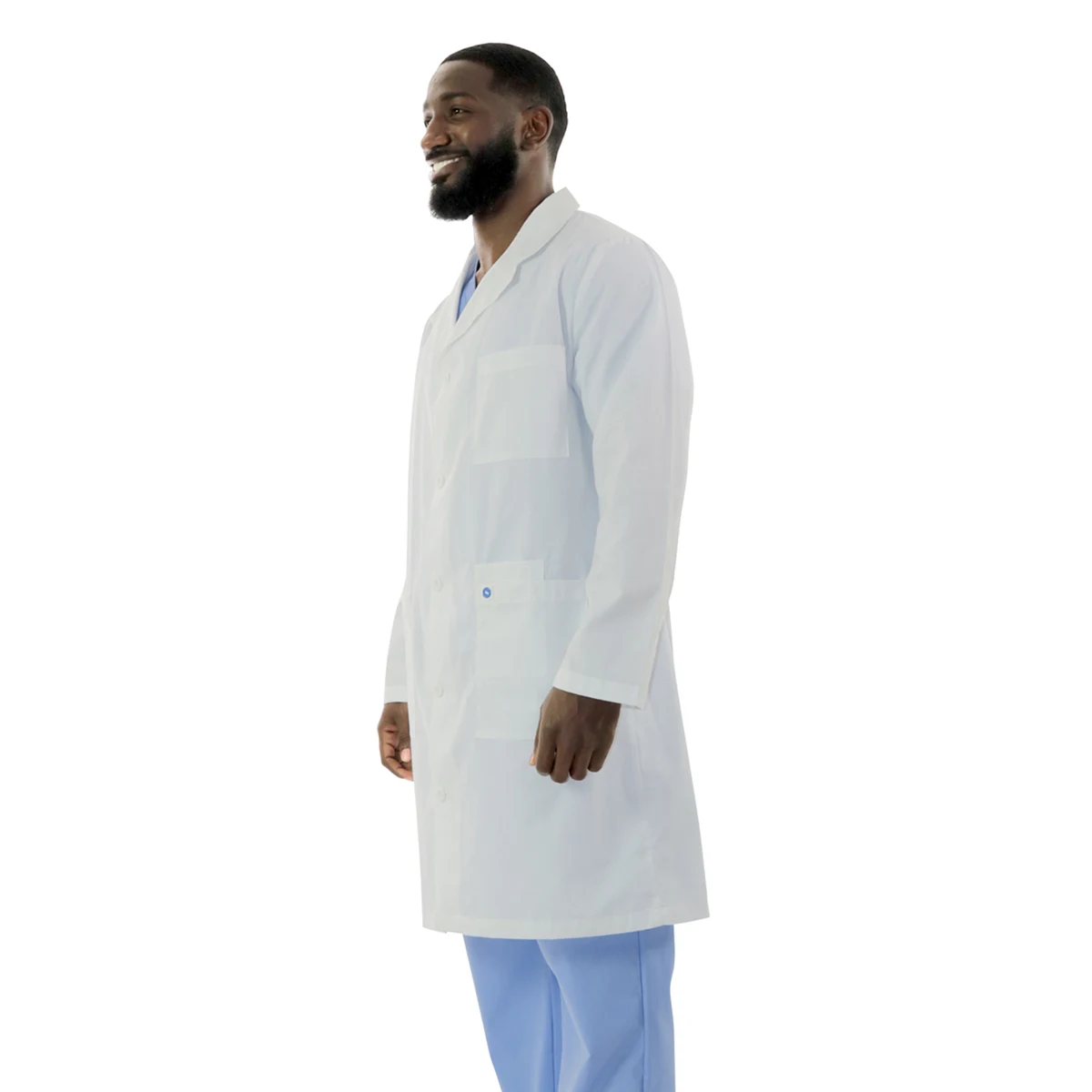 40" Unisex Antimicrobial Lab Coat 1