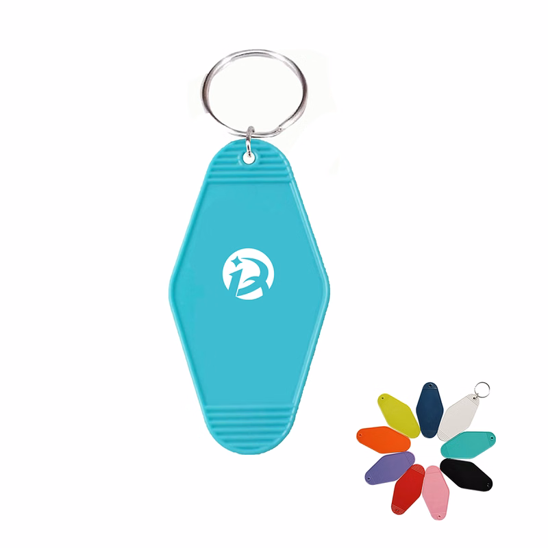 Vintage Retro Motel Keychain
