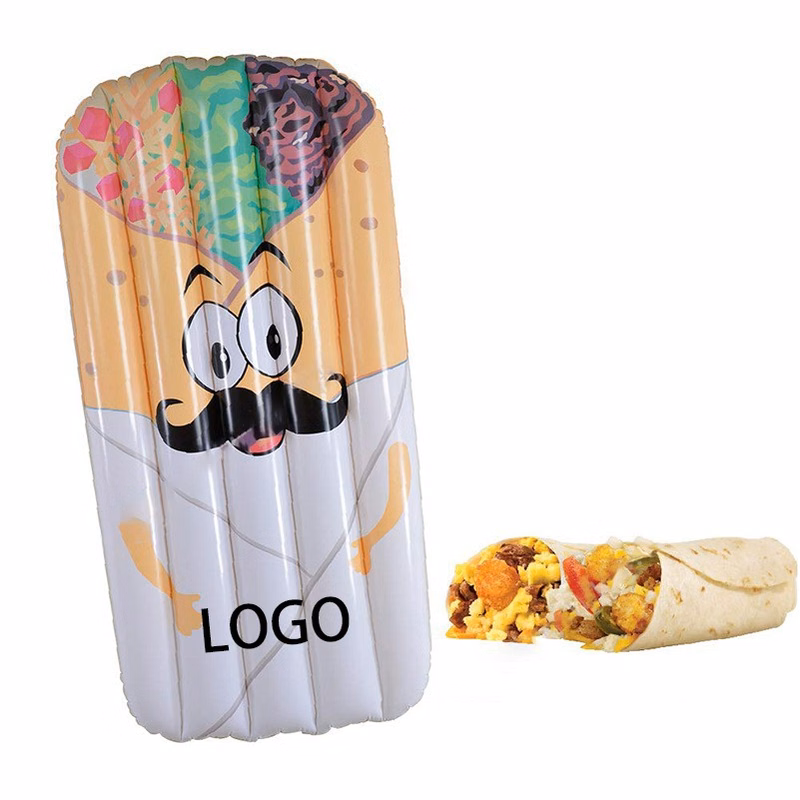 Burrito Inflatable Lounge Pool Float
