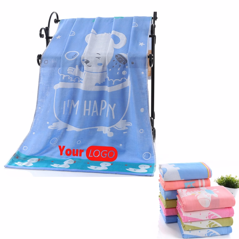 100% Cotton Cartoon Beach Towel