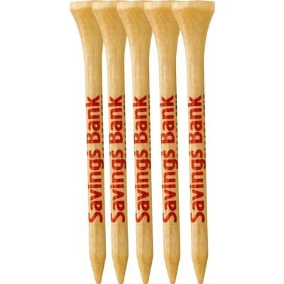 5 Pack of 2-3/4'' Wood Tees 1