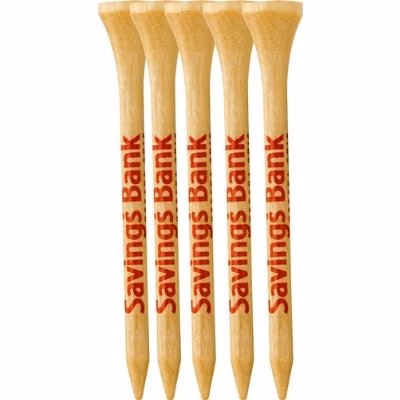 5 Pack of 2-3/4'' Wood Tees