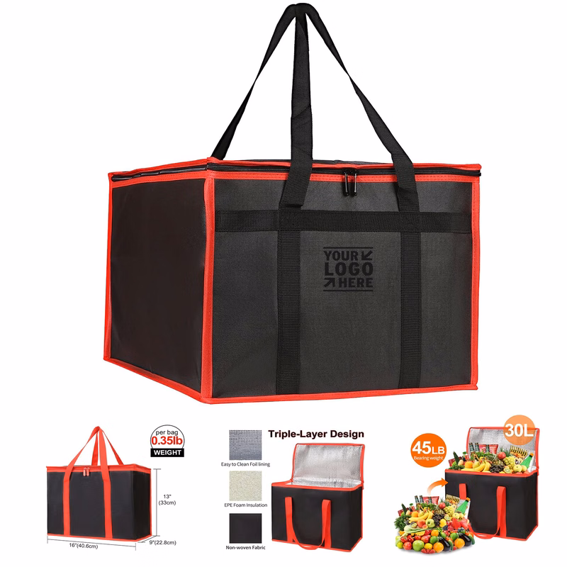 16" x 16" x 14" Pizza Warmer Bag