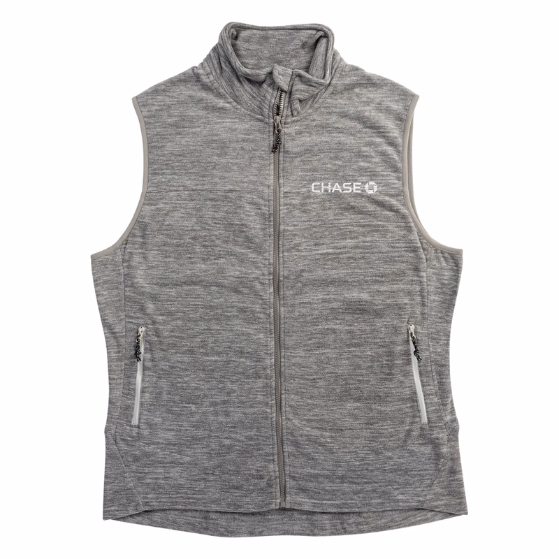 ACE Men's Full Zip Polar Fleece Vest