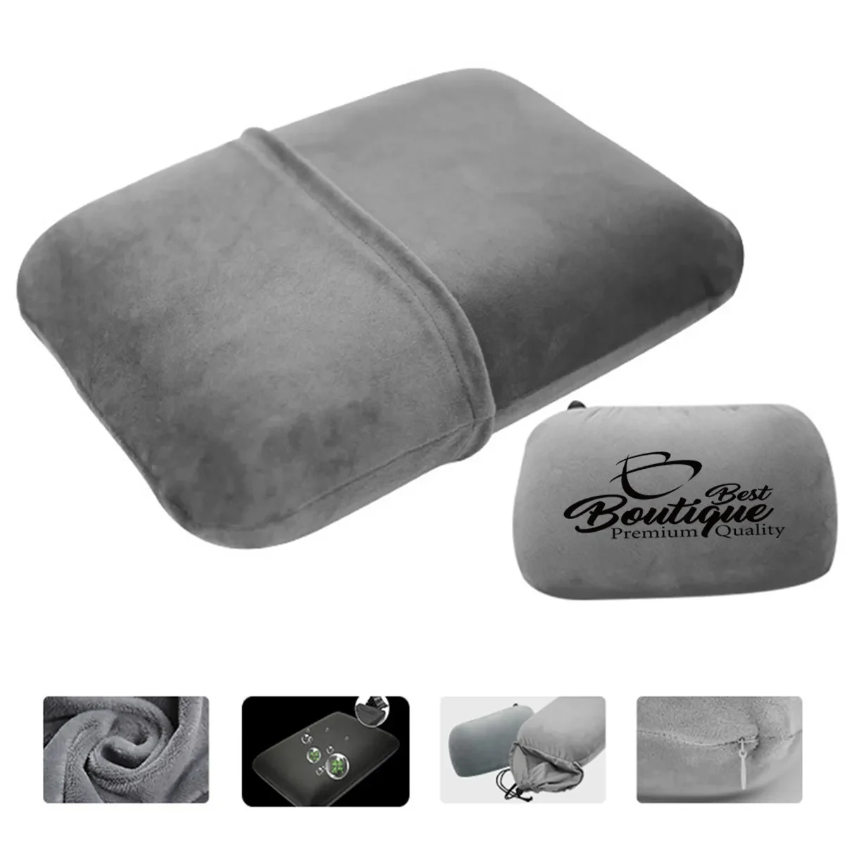 Memory Foam Travel Camping Sleeping Backpacking Pillow 1