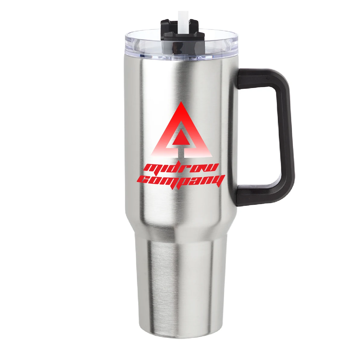 40 oz. Pinnacle Stainless Steel Travel Mug (Full Color Imprint) 1